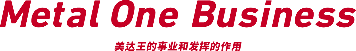 Metal One Business 美达王的事业和发挥的作用