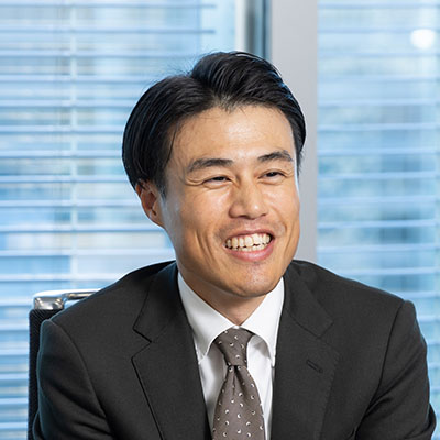 （株）サステック 業務改革統括室 営業業務デジタル化プロジェクトリーダー 奥野貴志さんの写真